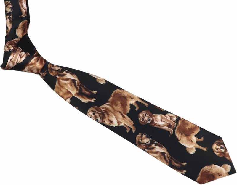 Secdtie Men's Printed Ties Designer Tie for Men Fashion Funny Neckties for Holiday Party - Image 3